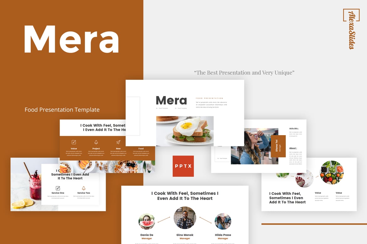 Template Powerpoint Mera - Solusi Kreatif untuk Presentasi Anda