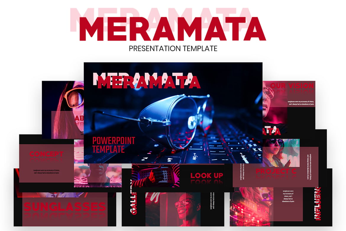 MERAMATA – Template PowerPoint Kreatif yang Menarik