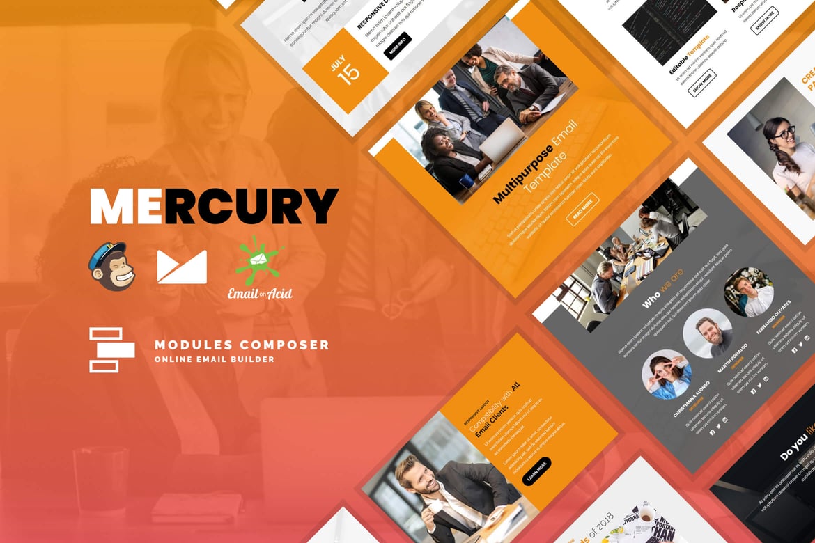 Mercury - Template Email Responsif untuk Startup dan Agensi Kreatif