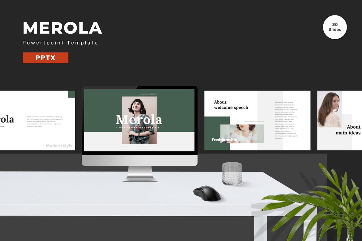 Template PowerPoint Merola - Solusi Presentasi Profesional untuk Bisnis dan Pribadi