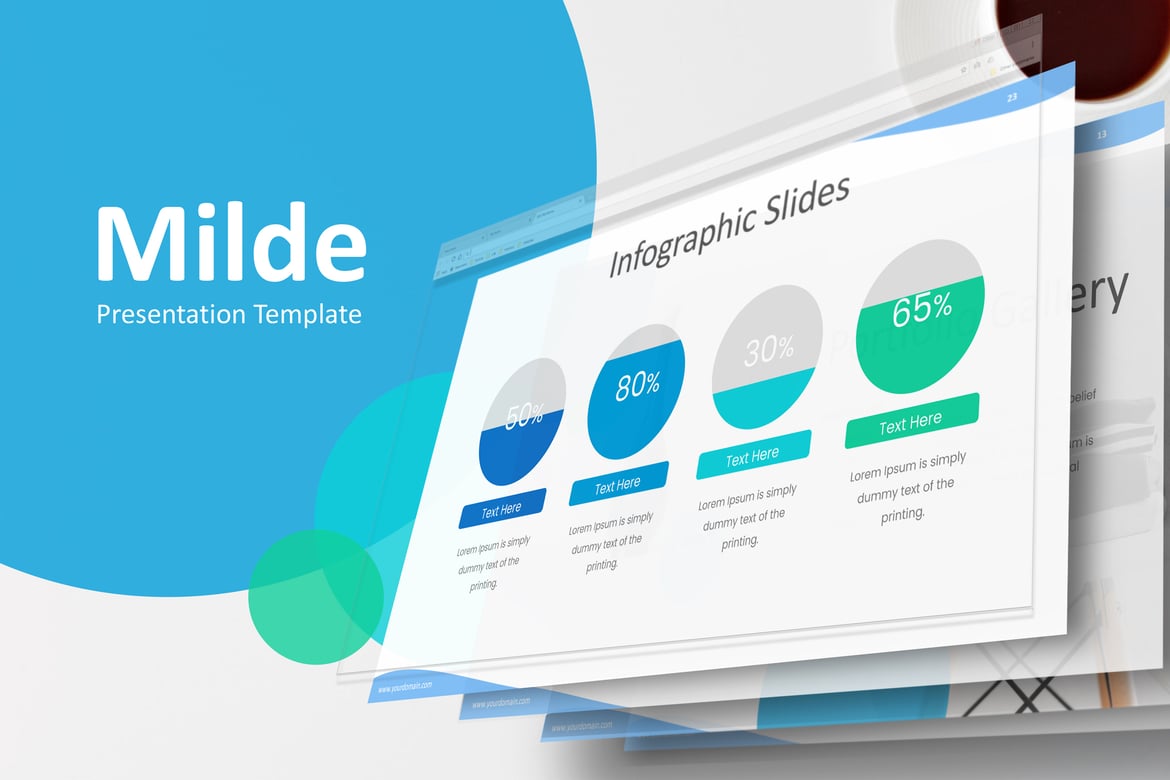 Template PowerPoint MILDE - Presentasi Profesional dan Menarik