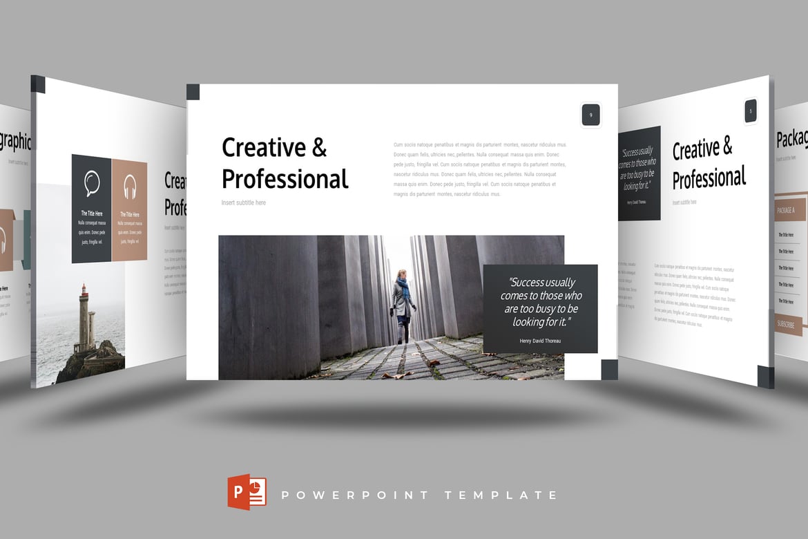 Template Powerpoint Mind - Presentasi Menarik untuk Segala Kebutuhan
