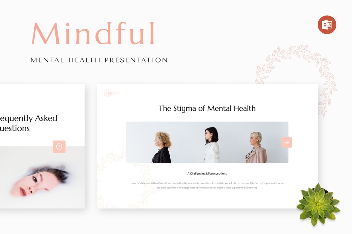 Template Presentasi Mental Health yang Menarik dan Profesional