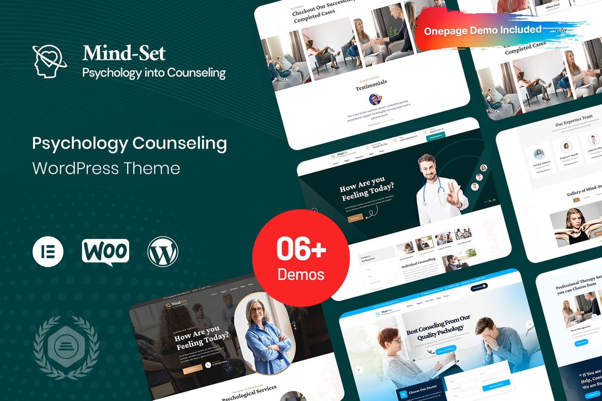 Tema WordPress Mindset - Solusi Terkini untuk Psikolog dan Terapis