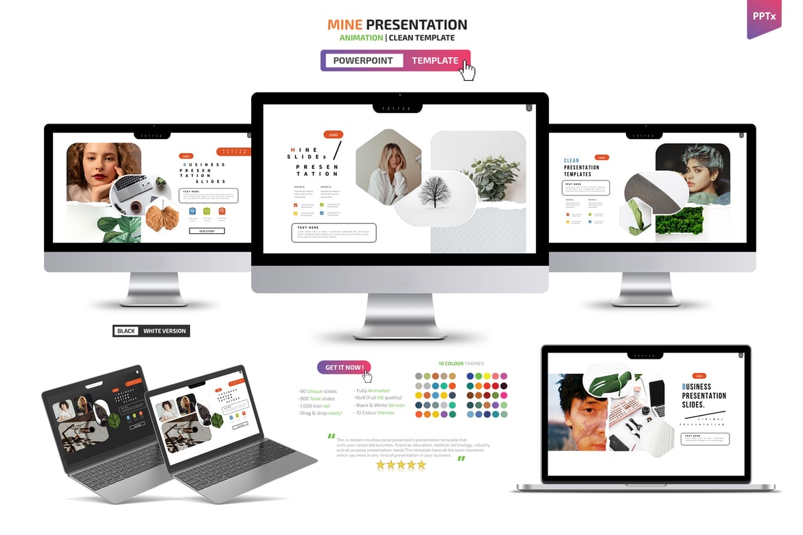 Template Presentasi PowerPoint Menarik dan Profesional