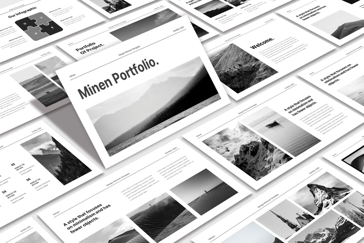 Template PowerPoint Minen: Solusi Presentasi Kreatif dan Modern