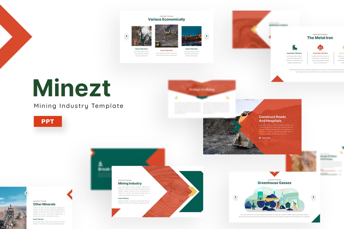 Minezt - Template Powerpoint Profesional untuk Presentasi Anda