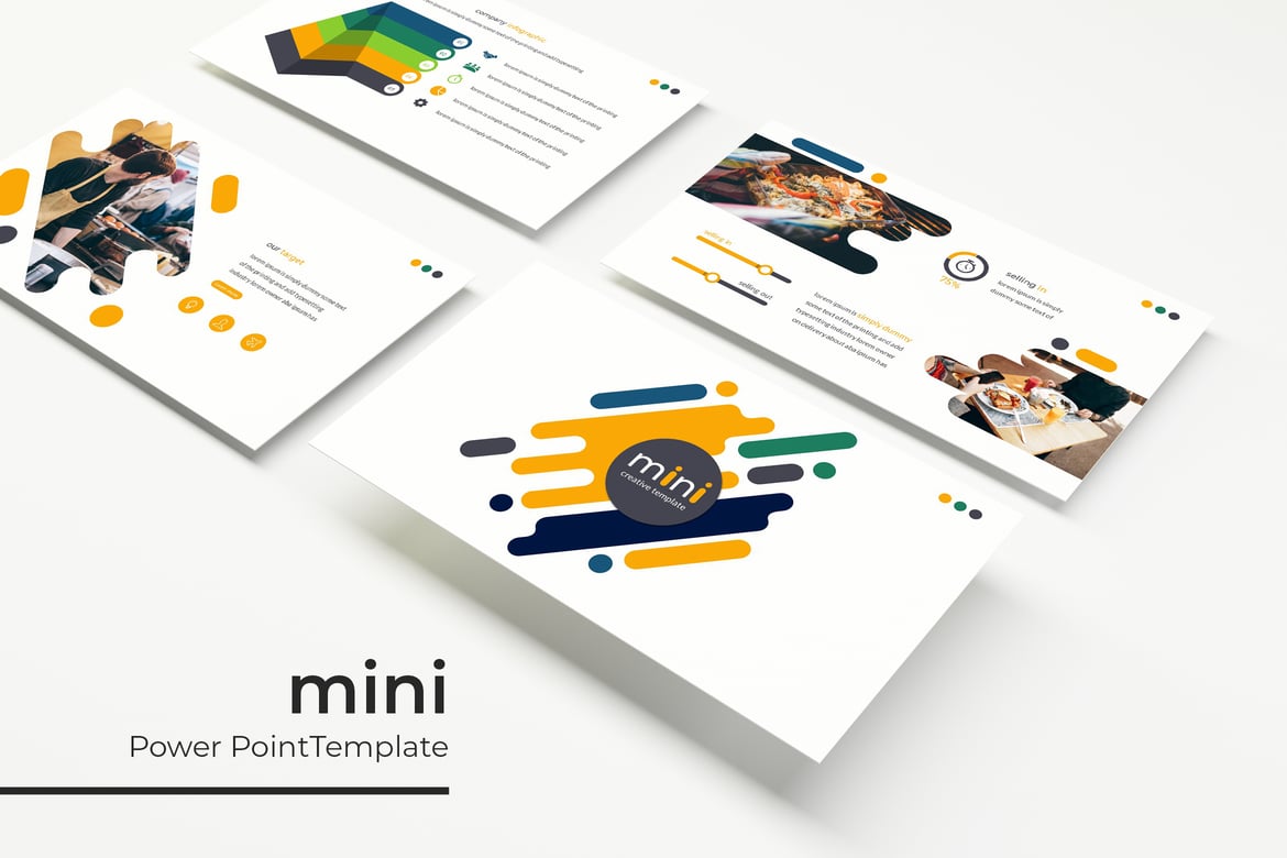Template PowerPoint Mini yang Menarik dan Profesional