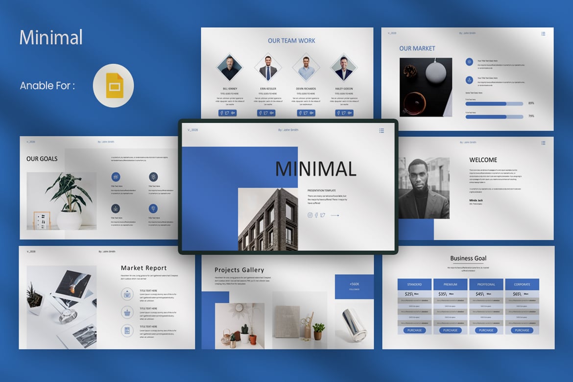 Template Presentasi PowerPoint Minimalis yang Menarik