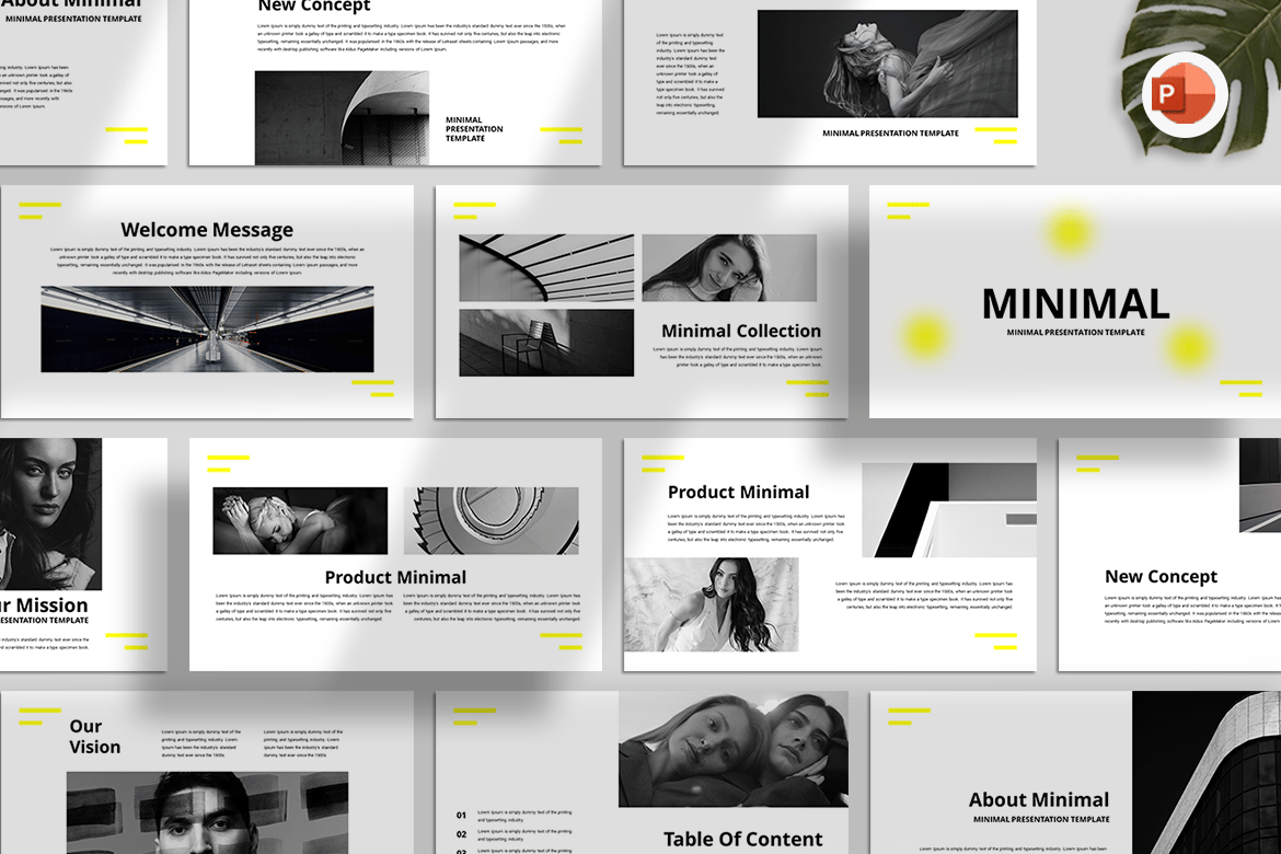 Template PowerPoint Minimalis yang Siap Pakai dan Mudah Diedit