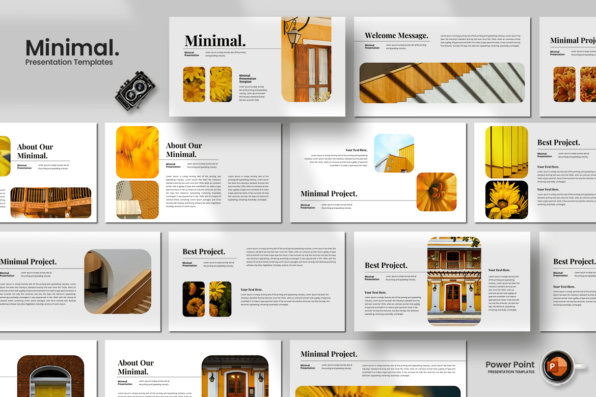Template Presentasi PowerPoint Minimalis yang Siap Pakai