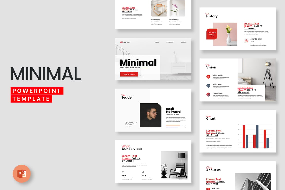 Template PowerPoint Minimalis yang Elegan dan Profesional