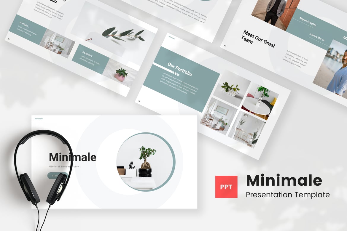Minimale — Template Powerpoint Minimalis yang Elegan