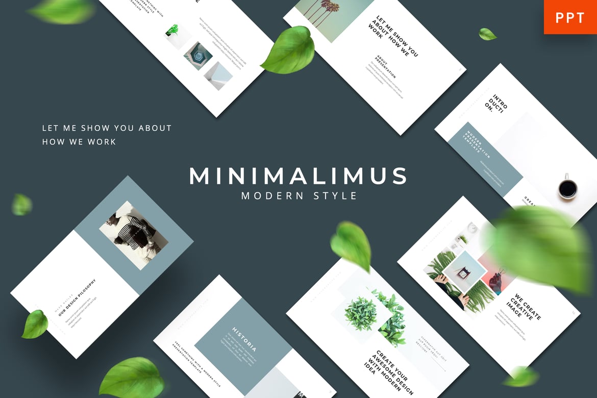 Template Powerpoint Minimalis - Solusi Presentasi Profesional Anda