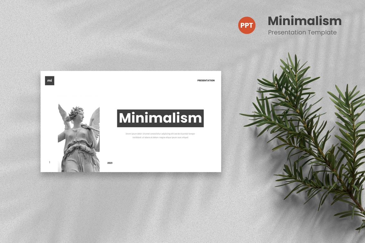 Template PowerPoint Minimalis - Solusi Presentasi Modern dan Elegan