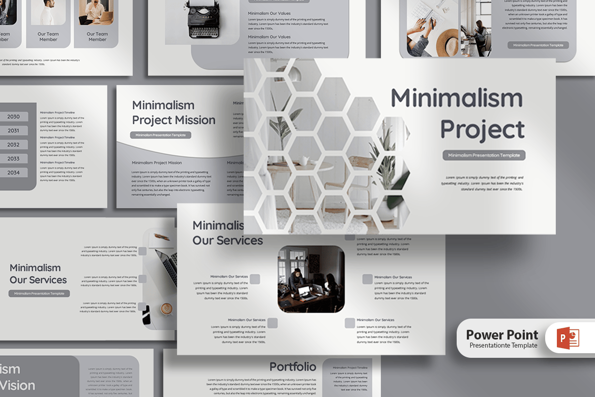 Template Presentasi PowerPoint Minimalis - Siap Pakai dan Mudah Disesuaikan