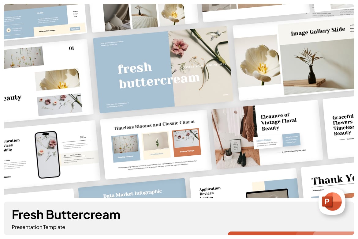 Template PowerPoint Minimalis Modern untuk Presentasi Profesional