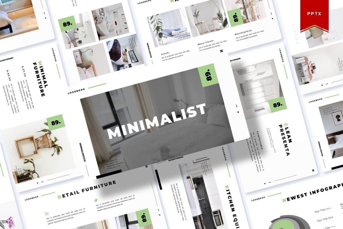 Template Presentasi PowerPoint Minimalis yang Elegan