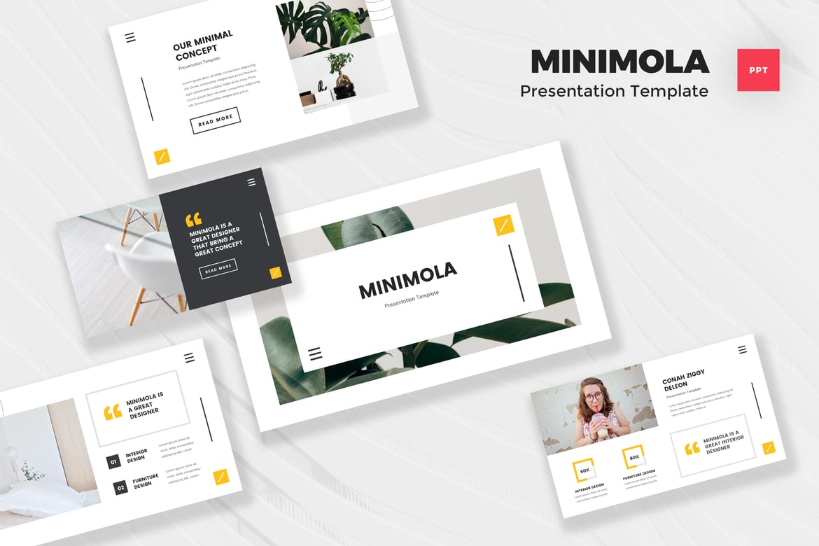 Template Presentasi PowerPoint Minimalis yang Elegan