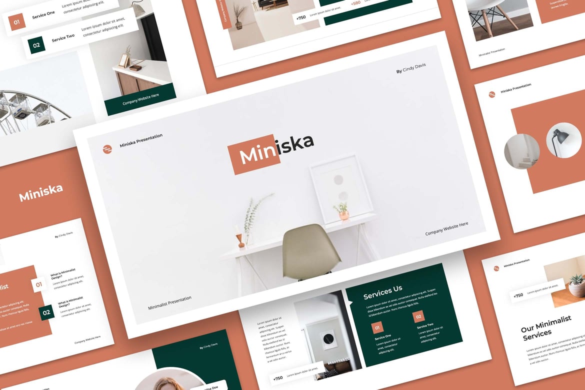 Miniska - Template PowerPoint Bersih dan Minimalis untuk Presentasi Profesional