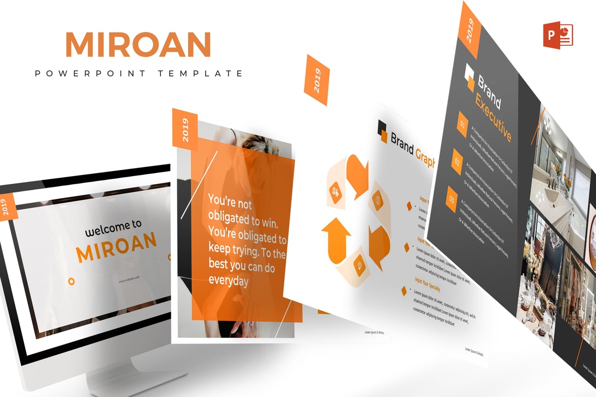 Miroan - Template PowerPoint Serbaguna dan Menarik