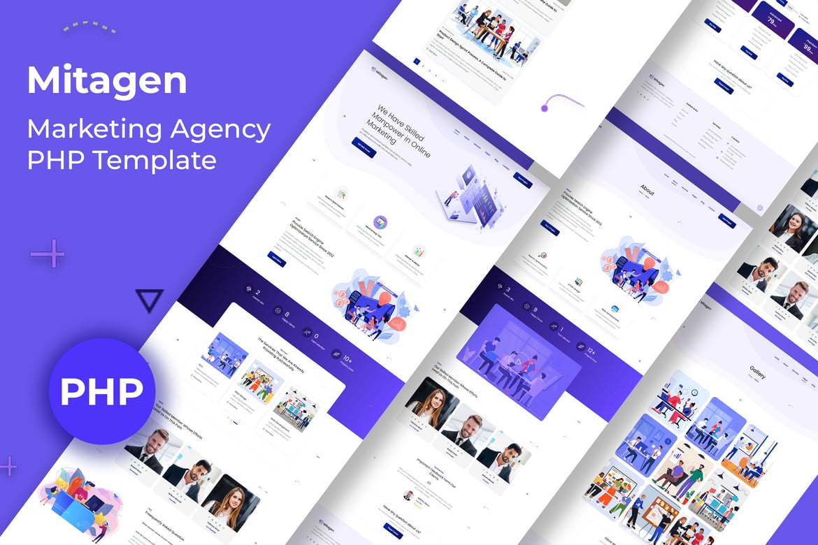 Mitagen - Template PHP untuk Agensi SEO dan Pemasaran Digital yang Fleksibel