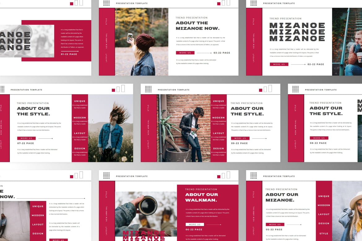 Template Powerpoint MIZANOE yang Menarik dan Profesional
