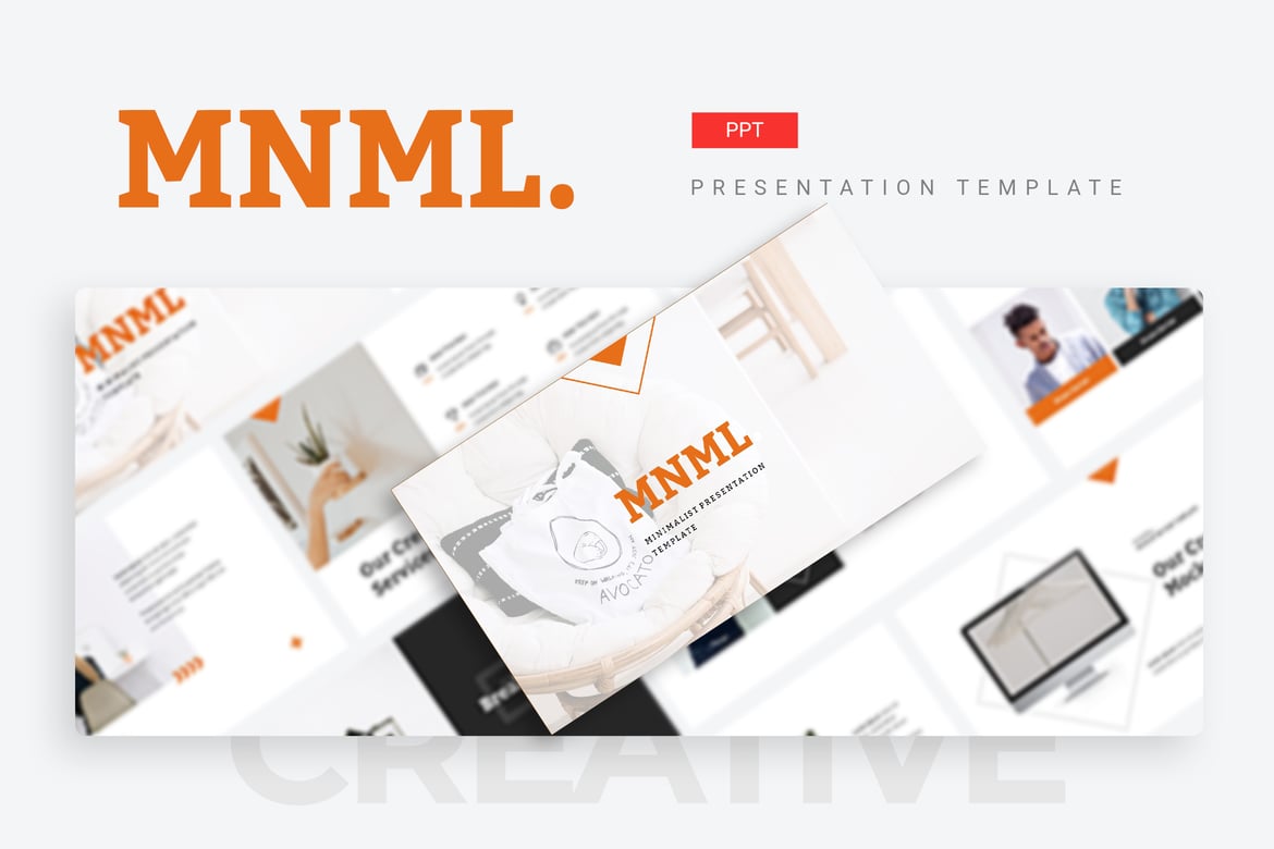 Template Powerpoint MNML yang Profesional dan Modern