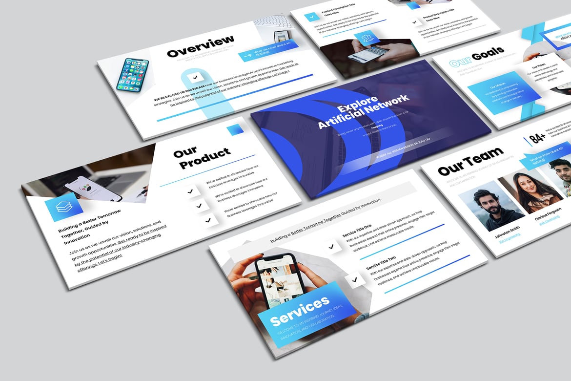 Template Powerpoint Aplikasi Mobile yang Menarik dan Mudah Digunakan