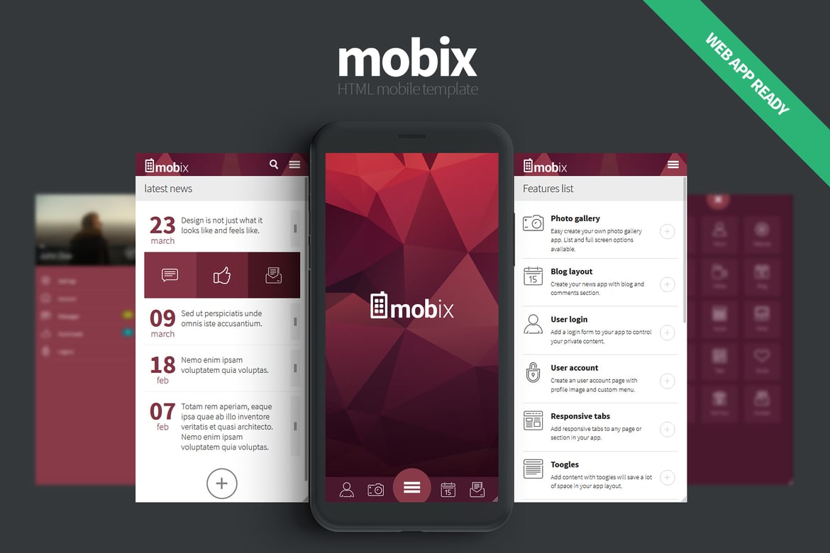 Mobix - Template Website Mobile yang Menawan