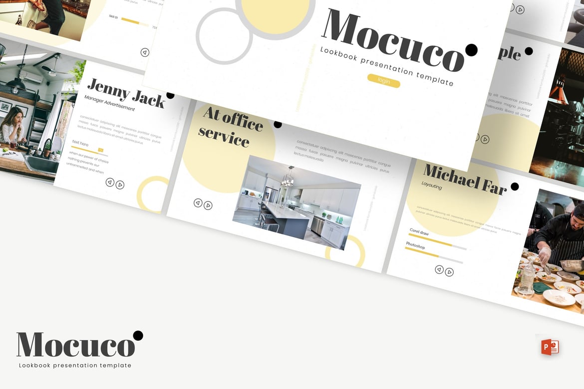 Mocuco - Template PowerPoint Kreatif dan Modern