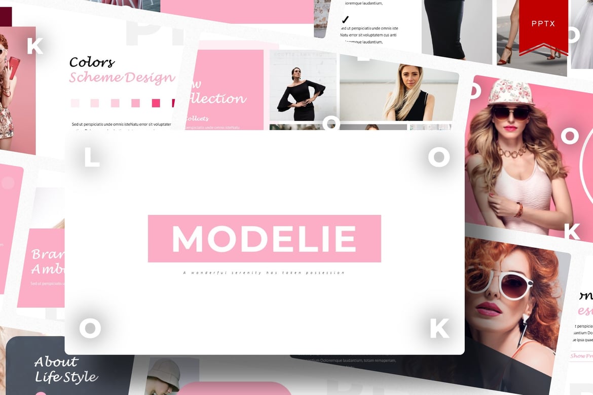 Modelie | Template Presentasi PowerPoint Menarik dan Profesional