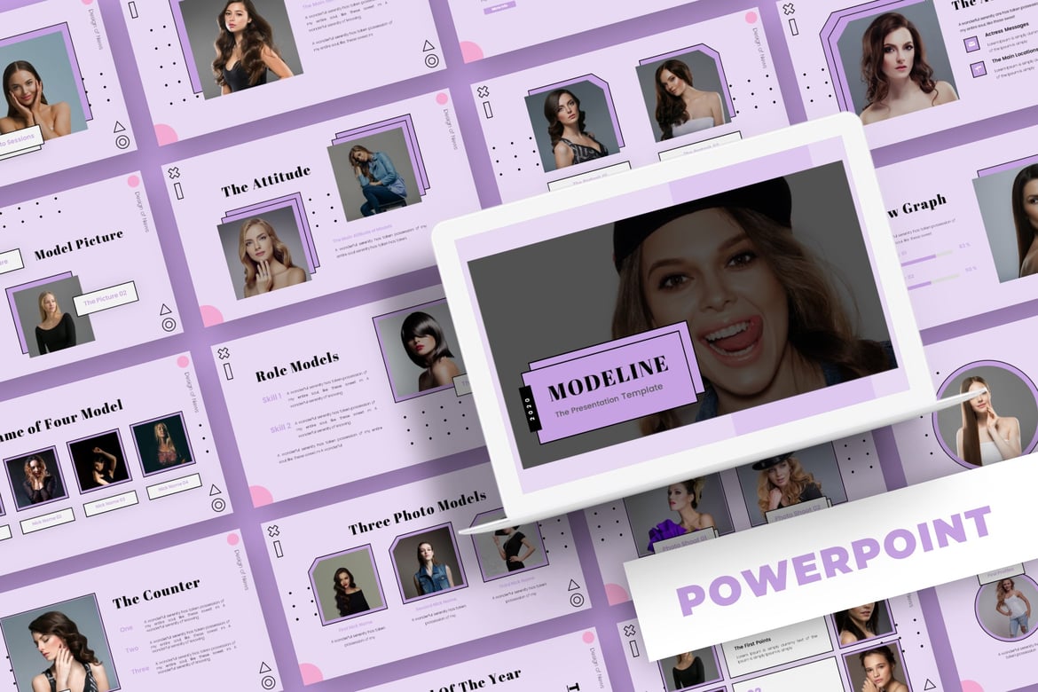 Modeline - Template Powerpoint Serbaguna untuk Presentasi Profesional