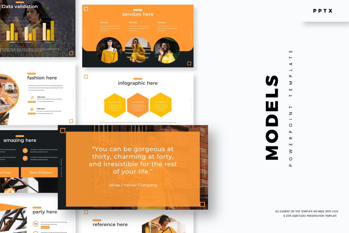 Template Powerpoint Models - Solusi Presentasi yang Menarik