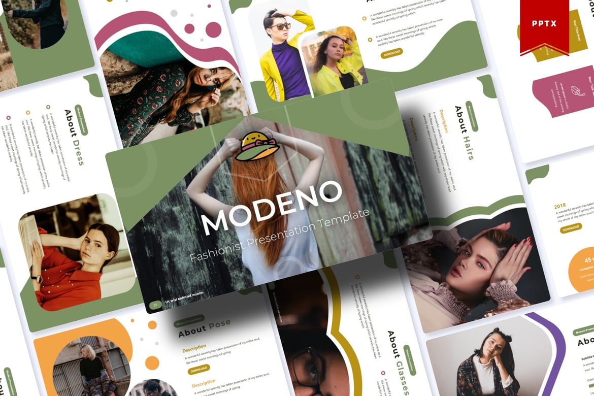 Template PowerPoint Modeno: Solusi Presentasi Kreatif untuk Bisnis dan Pribadi