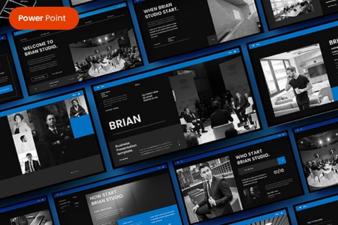 Template Presentasi Bisnis Modern (PowerPoint) - Siap Pakai