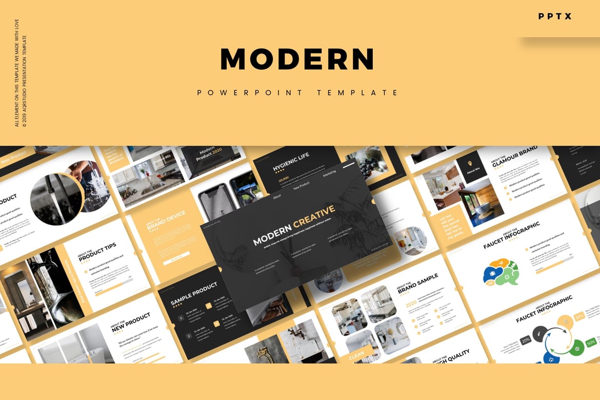 Template PowerPoint Modern untuk Presentasi Menarik