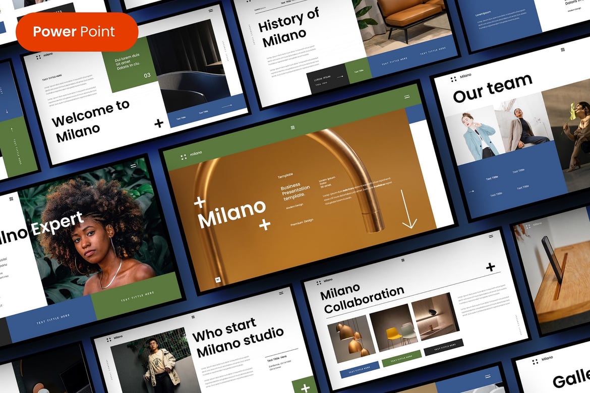 Template PowerPoint Modern untuk Presentasi Profesional