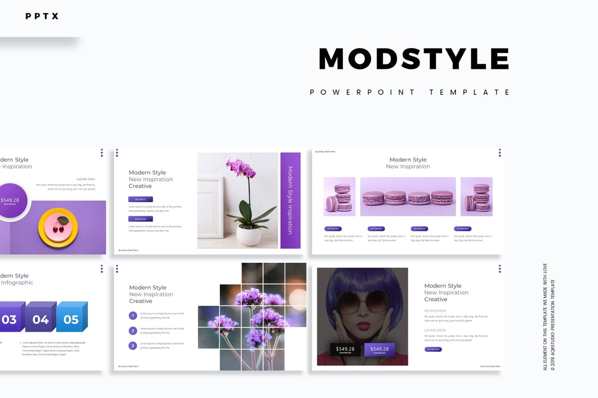 Modstyle - Template Powerpoint Serbaguna