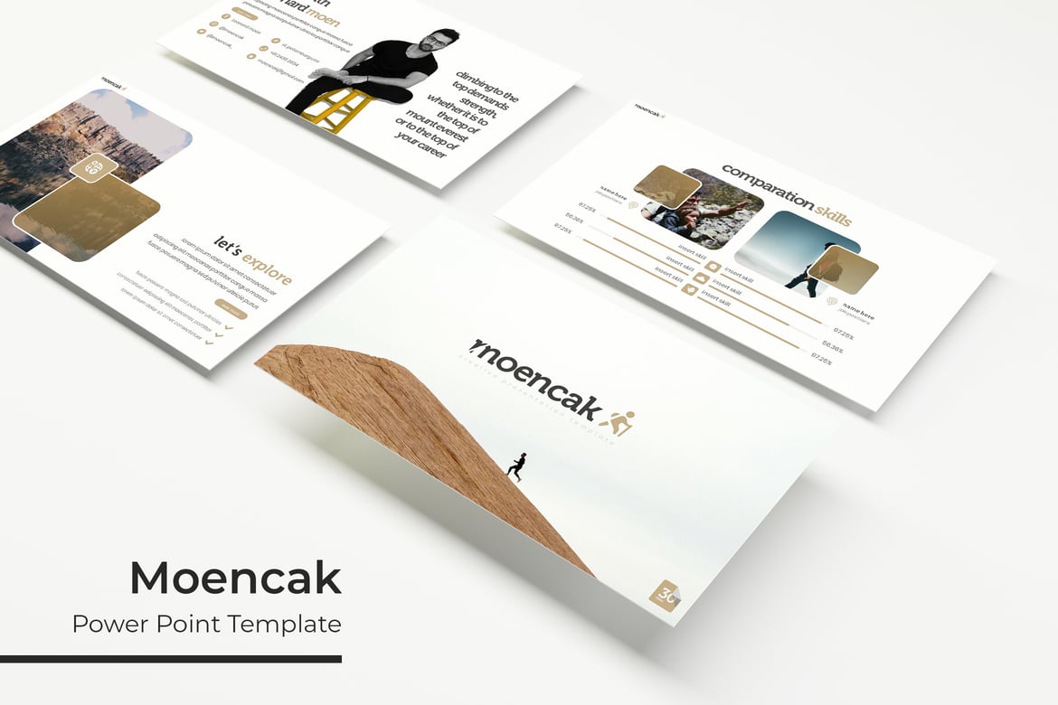 Template PowerPoint Moencak: Presentasi Menarik dan Profesional
