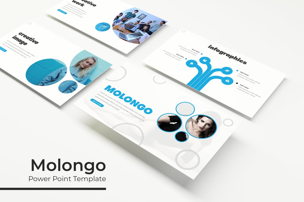 Molongo - Template PowerPoint Kreatif untuk Presentasi Anda