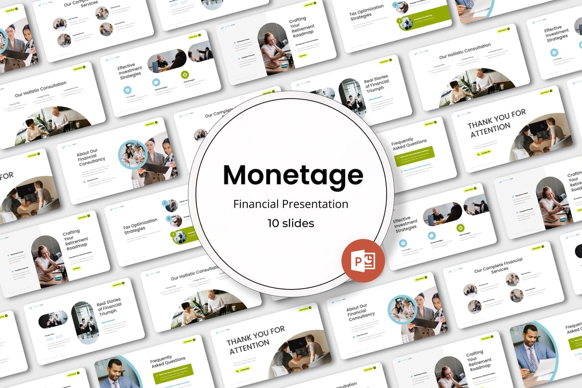 Monetage - Template PowerPoint Keuangan yang Menginspirasi