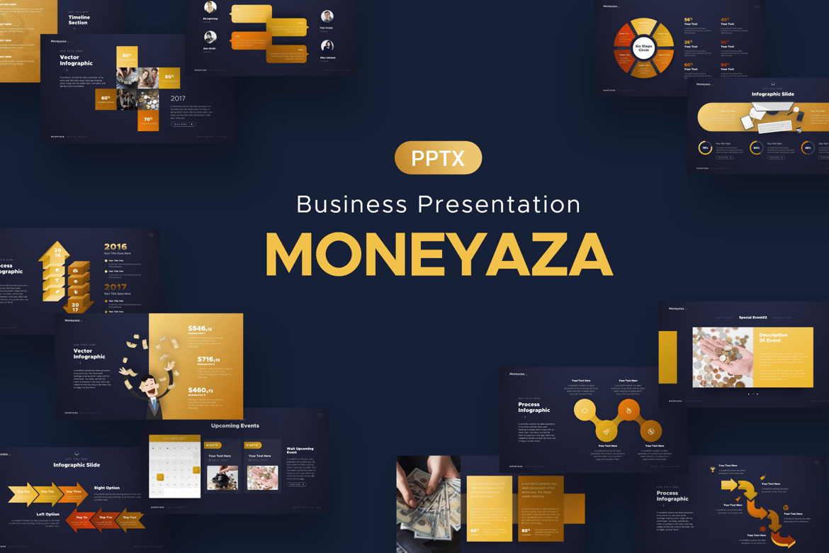Template Powerpoint Moneyaza: Solusi Presentasi Profesional Anda