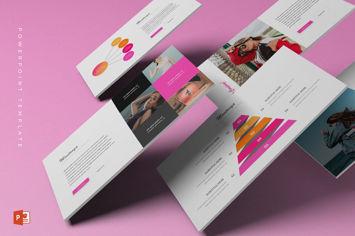 Montooya - Template PowerPoint Serbaguna yang Menarik