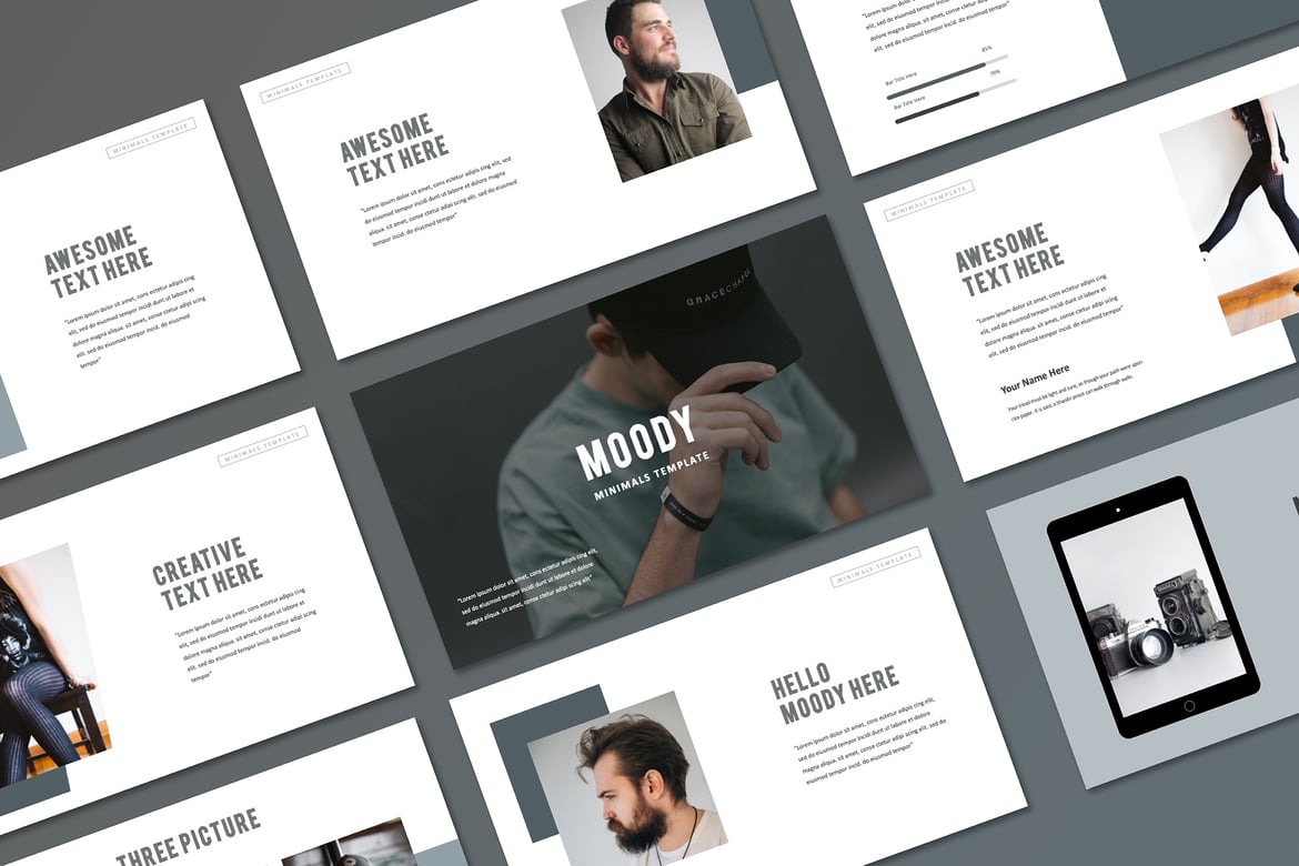 Template PowerPoint Minimalis dan Modern untuk Presentasi Anda