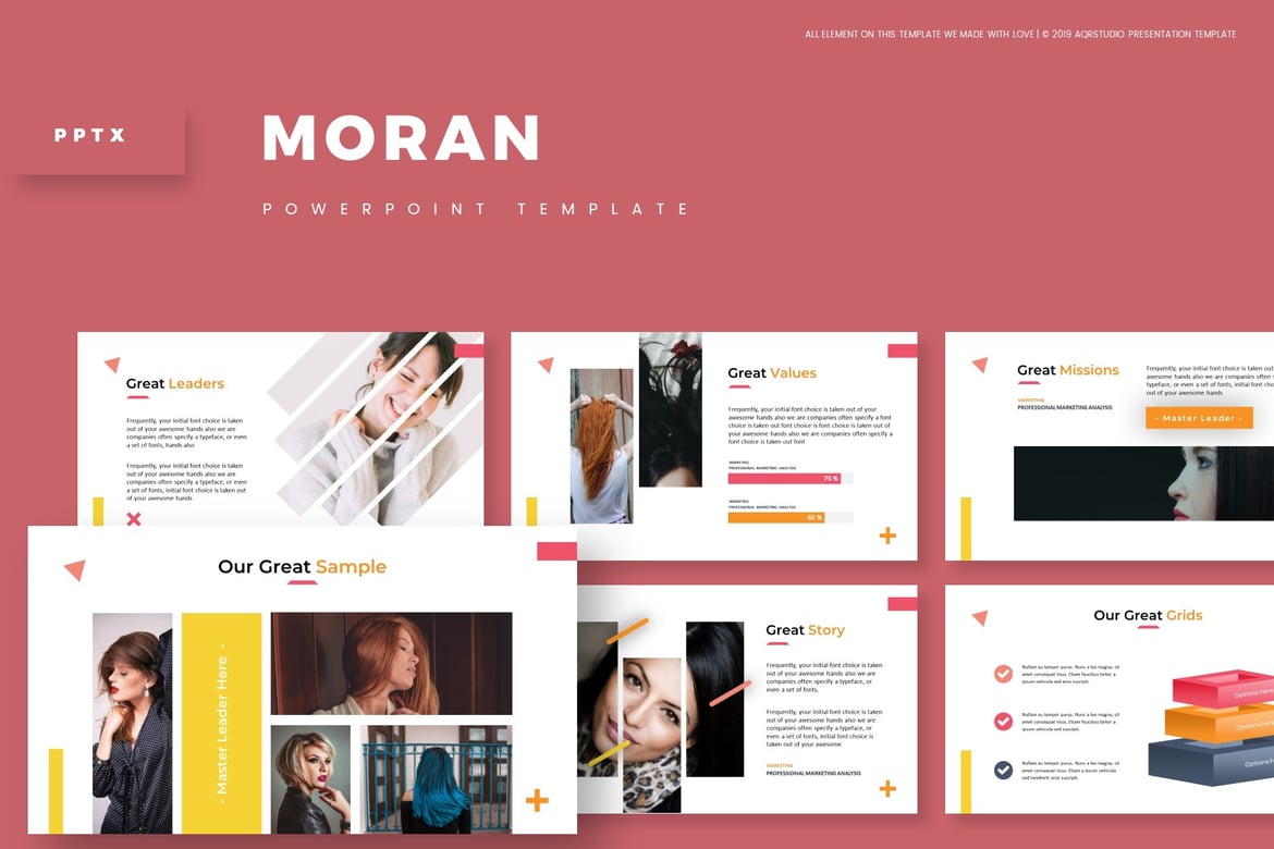 Template Powerpoint Moran - Solusi Ideal untuk Presentasi Anda