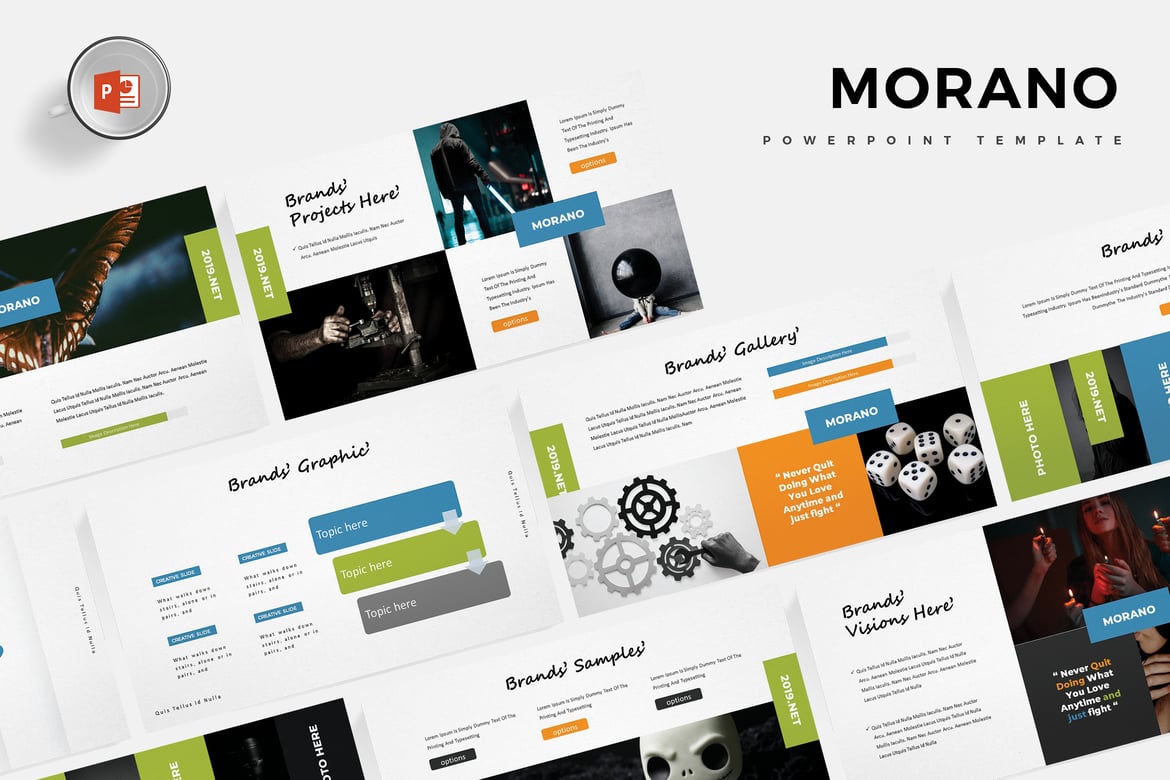 Template Powerpoint Morano - Solusi Presentasi Profesional