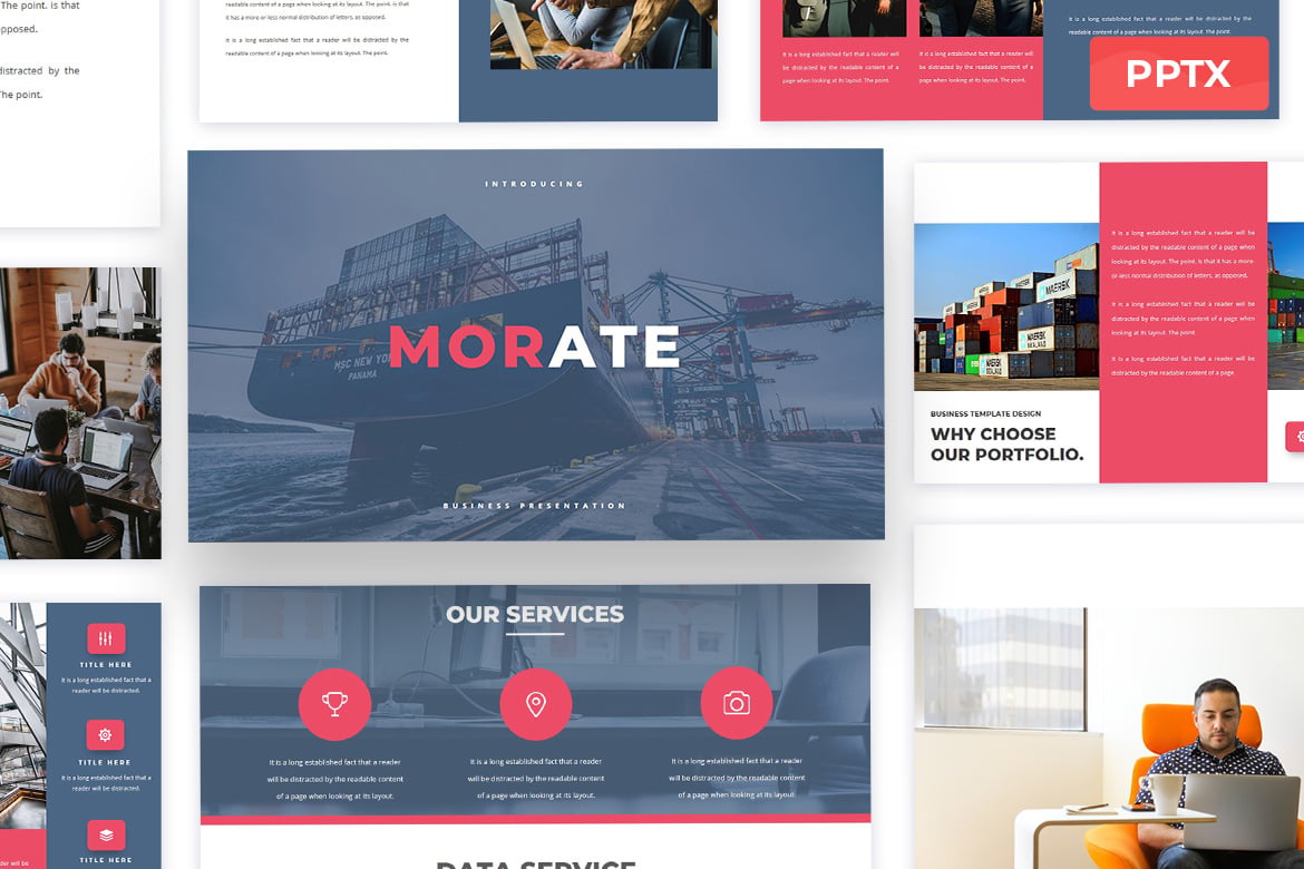 Template Presentasi Morate - Solusi Kreatif untuk PowerPoint Anda