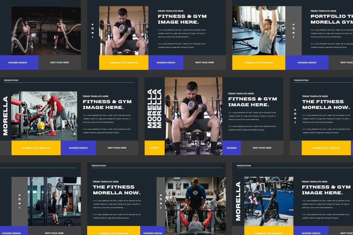Template Powerpoint MORELLA yang Menarik dan Profesional