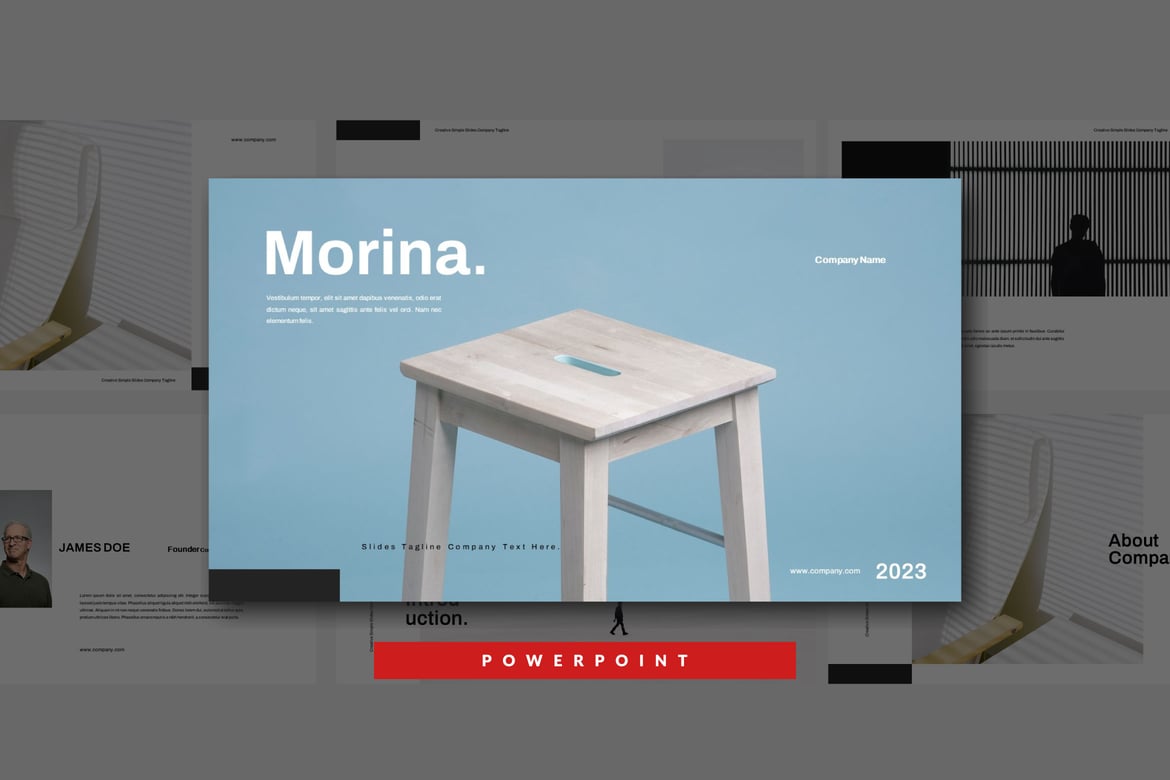 Template PowerPoint Morina: Solusi Presentasi yang Menarik